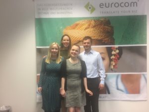 group photo at eurocom