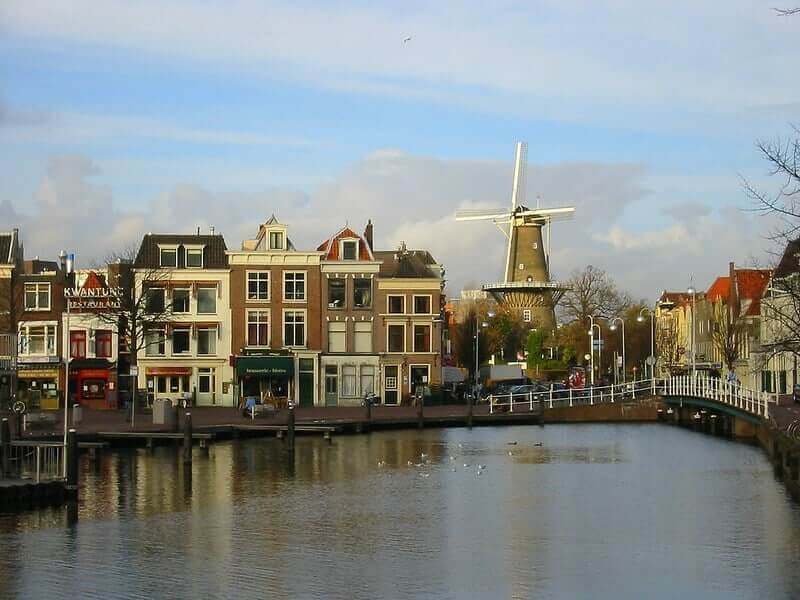 windmill in amsterdam