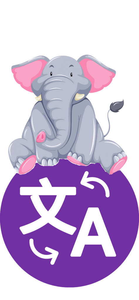 elephant sitting on logo