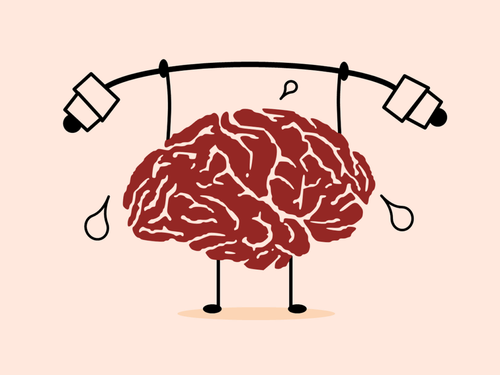 brain doing weights