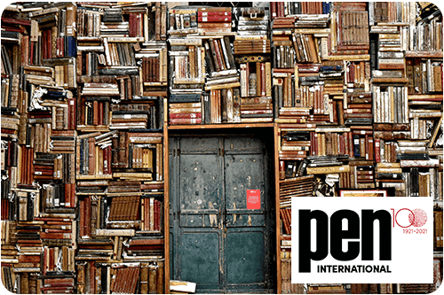 PEN international book case