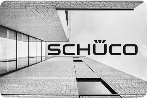 Schuco logo tall buildings