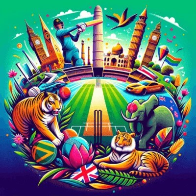 ICC world cup poster